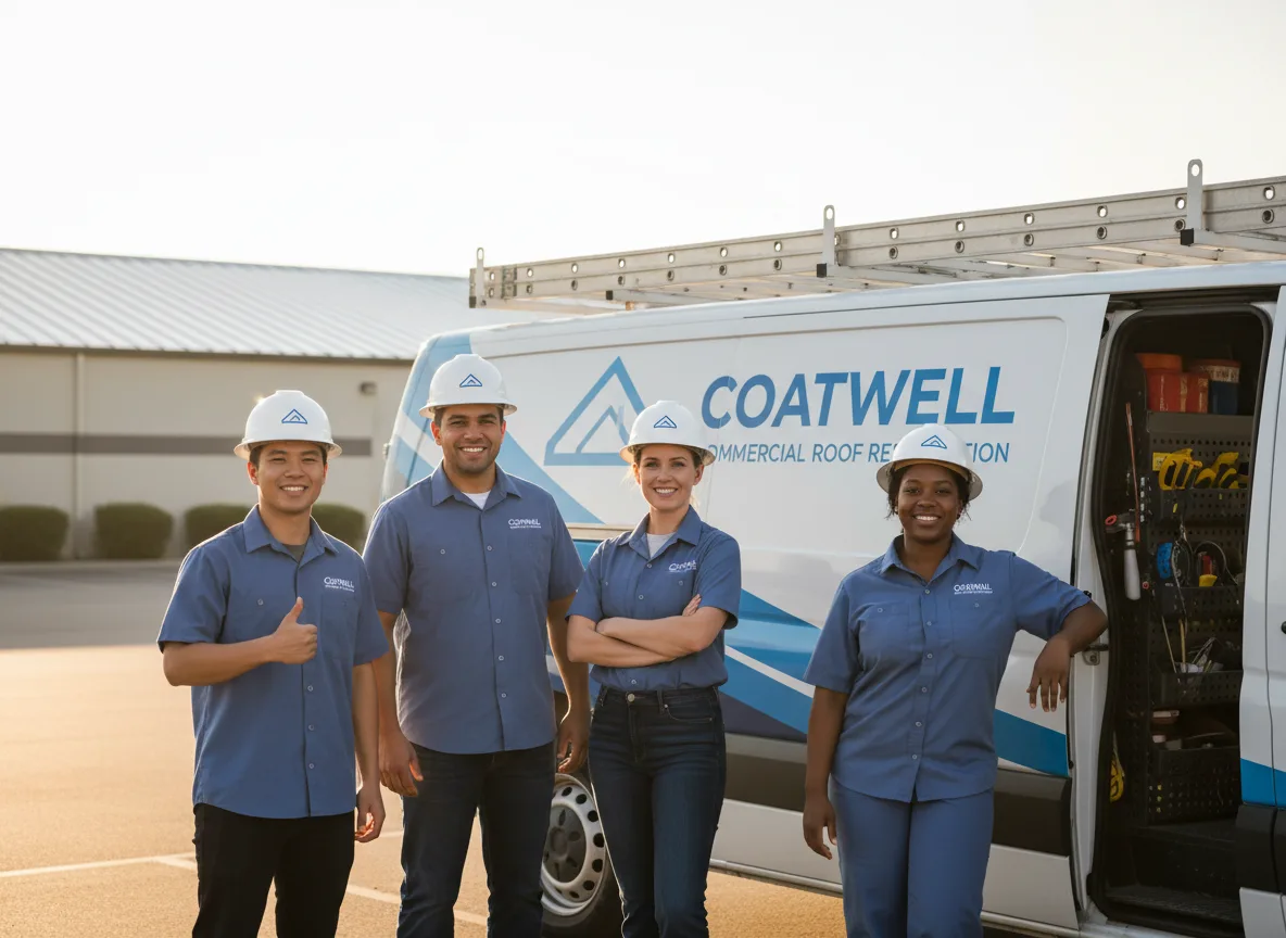 Commercial roof coating company in Paw Paw, MI